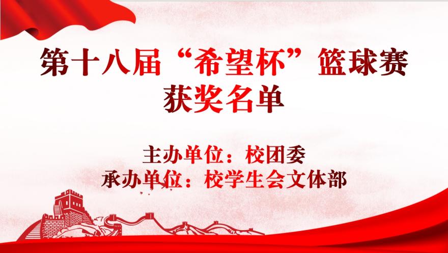 青春“篮”不住,热血不止步 —WilliamHill中文官方网站第十八届“希望杯”篮球赛闭幕 青春“篮”不住,热血不止步 —WilliamHill中文官方网站第十八届“希望杯”篮球赛闭幕