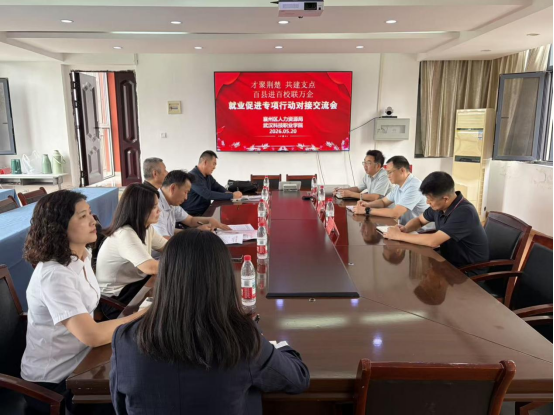 WilliamHill官网开展2026年“才聚荆楚·共建支点·百县进百校联万企”就业促进专项行动对接交流会 WilliamHill官网开展2026年“才聚荆楚·共建支点·百县进百校联万企”就业促进专项行动对接交流会